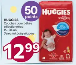 Brunet HUGGIES Couches pour bébés sélectionnées offer