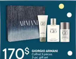 Brunet GIORGIO ARMANI Coffret 3 pièces offer