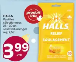 Brunet HALLS Pastilles sélectionnées offer