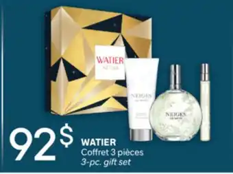 Brunet WATIER Coffret 3 pièces offer