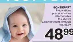 Brunet BON DÉPART Préparations pour nourissons sélectionnées offer