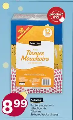 Brunet SELECTION Papiers mouchoirs sélectionnés offer