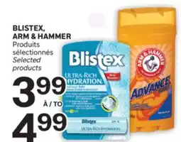 Brunet BLISTEX, ARM & HAMMER Produits sélectionnés offer