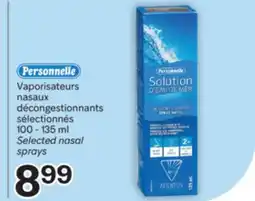 Brunet PERSONNELLE Vaporisateurs nasaux décongestionnants sélectionnés offer