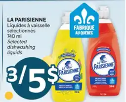 Brunet LA PARISIENNE Liquides à vaisselle sélectionnés offer