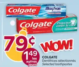 Brunet COLGATE Dentifrices sélectionnés offer