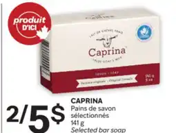 Brunet CAPRINA Pains de savon sélectionnés offer