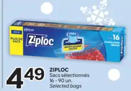 Brunet ZIPLOC Sacs sélectionnés offer