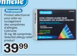 Brunet PERSONNELLE Produit sélectionné pour aider au soulagement des symptômes d'allergies Cétirizine offer