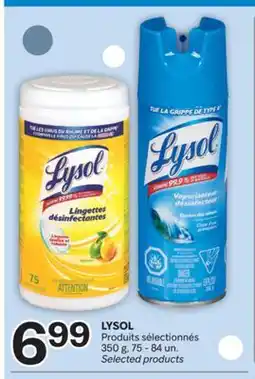 Brunet LYSOL Produits sélectionnés offer