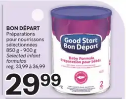 Brunet BON DÉPART Préparations pour nourrissons sélectionnées offer