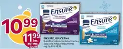 Brunet ENSURE, GLUCERNA Substituts de repas sélectionnés offer