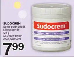 Brunet SUDOCREM Soins pour bébés sélectionnés offer
