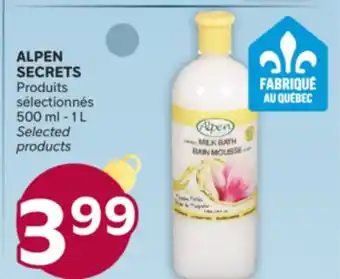 Brunet ALPEN SECRETS Produits sélectionnés offer