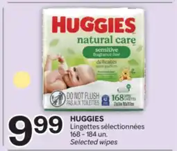 Brunet HUGGIES Lingettes sélectionnées offer