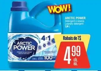 Jean Coutu ARCTIC POWER Laundry detergent offer