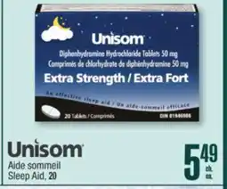 Jean Coutu UNISOM Sleep Aid offer