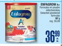Jean Coutu ENFAGROW A+ Selected powdered formulas offer