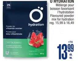 Jean Coutu Ö HYDRATION Flavoured powder mix for hydration offer