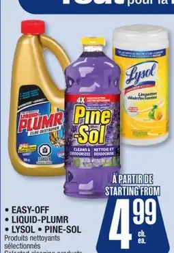 Jean Coutu LIQUID, LYSOL, PINE-SOL Selected cleaning products offer