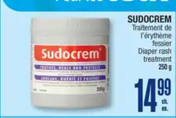 Jean Coutu SUDOCREM fessier Diaper rash treatment offer