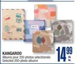 Jean Coutu KANGAROO Selected 200-photo albums offer