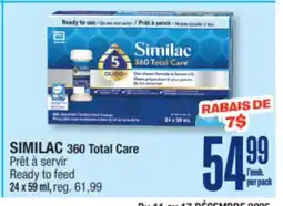 Jean Coutu SIMILAC 360 Total Care Ready to feed offer