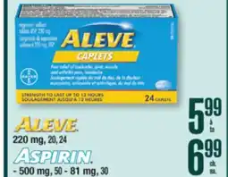 Jean Coutu ALEVE offer