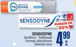 Jean Coutu SENSODYNE Toothpaste offer