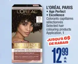 Jean Coutu L'ORÉAL PARIS Age Perfect , Excellence ,Selected hair colouring products Application offer