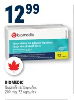 Familiprix BIOMEDIC, Ibuprofen, 200 mg, 72 capsules offer