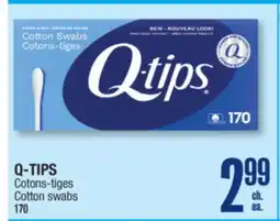 Jean Coutu Q-TIPS Cotton swabs offer