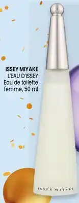 Uniprix ISSEY MIYAKE L'EAU D'ISSEY Eau de toilette femme offer
