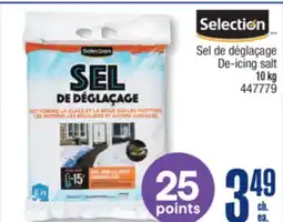 Jean Coutu SELECTION De-icing salt offer