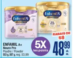 Jean Coutu ENFAMIL A + Neuro Pro Powder offer