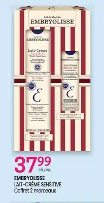 Uniprix EMBRYOLISSE LAIT-CRÈME SENSITIVE Coffret 2 morceaux offer