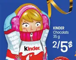 Uniprix KINDER Chocolats offer