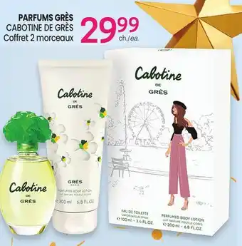 Uniprix PARFUMS GRÈS CABOTINE DE GRÈS Coffret 2 morceaux offer