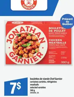 Maxi BOULETTES DE VIANDE CHEF GARNIER | MEATBALLS, 380 g offer