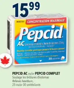 Familiprix PEPCID AC or PEPCID COMPLET offer