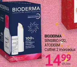 Uniprix BIODERMA SENSIBIO H20, ATODERM Coffret 2 morceaux offer