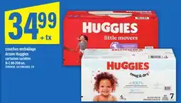 Maxi COUCHES EMBALLAGE ÉCONO HUGGIES, N-7, 60-208 UN offer