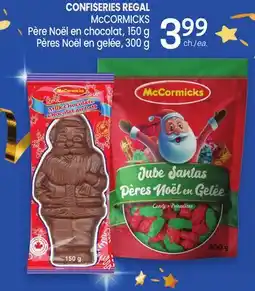 Uniprix CONFISERIES REGAL McCORMICKS Père Noël en chocolat offer