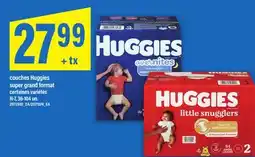 Maxi COUCHES HUGGIES SUPER GRAND FORMAT, 36-104 un offer