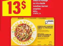 Maxi coquilles farcies boeuf & fromage ou à la viande Jonathan Garnier offer