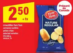 Maxi CROUSTILLES YUM YUM | POTATO CHIPS, 170-300 G offer