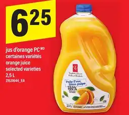 Maxi JUS D'ORANGE PC | ORANGE JUICE, 2,5 L offer