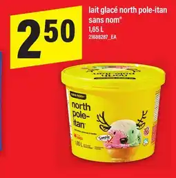 Maxi LAIT GLACÉ NORTH POLE-ITAN SANS NOM , 1,65 L offer