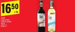 Maxi VIN BÙ ROUGE OU BLANC, 750 mL offer