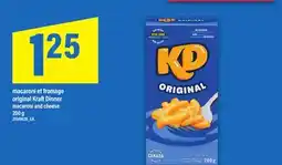 Maxi MACARONI ET FROMAGE ORIGINAL KRAFT DINNER, 200 g offer